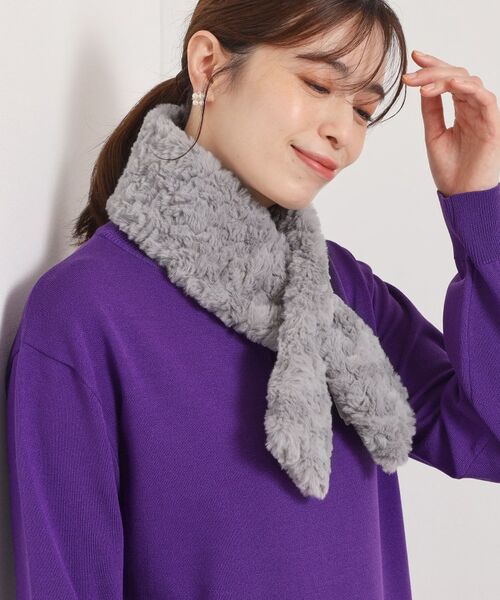 ITS'DEMO / イッツデモ マフラー・ショール・スヌード・ストール | プードルファーミニマフラー | 詳細6