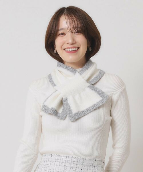 ITS'DEMO / イッツデモ マフラー・ショール・スヌード・ストール | 【手洗い可】吸湿発熱ニットティペット | 詳細7