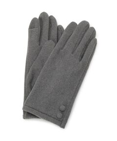 ITS'DEMO / イッツデモ 手袋 | 【手洗い可】くるみ釦グローブ