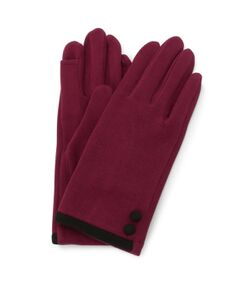 ITS'DEMO / イッツデモ 手袋 | 【手洗い可】くるみ釦グローブ