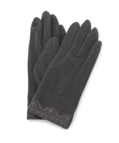 ITS'DEMO / イッツデモ 手袋 | 【洗濯可】レース刺繍グローブ