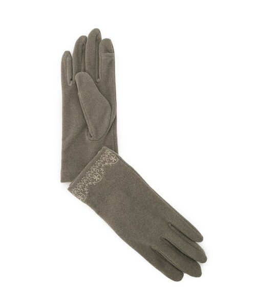 ITS'DEMO / イッツデモ 手袋 | 【洗濯可】レース刺繍グローブ | 詳細2