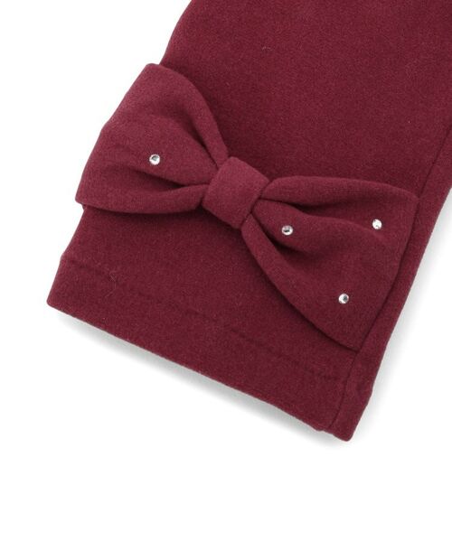 ITS'DEMO / イッツデモ 手袋 | 【手洗い可】リボンモチーフグローブ | 詳細5