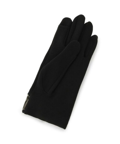 ITS'DEMO / イッツデモ 手袋 | 【手洗い可】チャーム付チェック切替グローブ | 詳細2