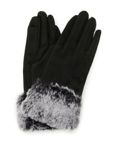 ITS'DEMO / イッツデモ 手袋 | 【手洗い可】ツートンファースエードグローブ