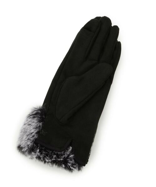 ITS'DEMO / イッツデモ 手袋 | 【手洗い可】ツートンファースエードグローブ | 詳細3