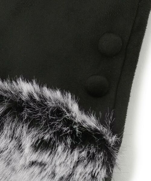 ITS'DEMO / イッツデモ 手袋 | 【手洗い可】ツートンファースエードグローブ | 詳細6