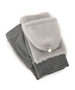 ITS'DEMO / イッツデモ 手袋 | ファーかぶせミトン