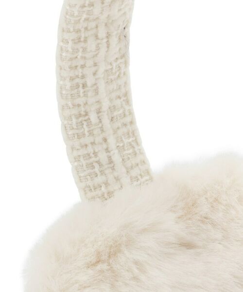 ITS'DEMO / イッツデモ ネックウォーマー・イヤーマフ | 【折りたたみ可】ツイード風イヤーマフ | 詳細3