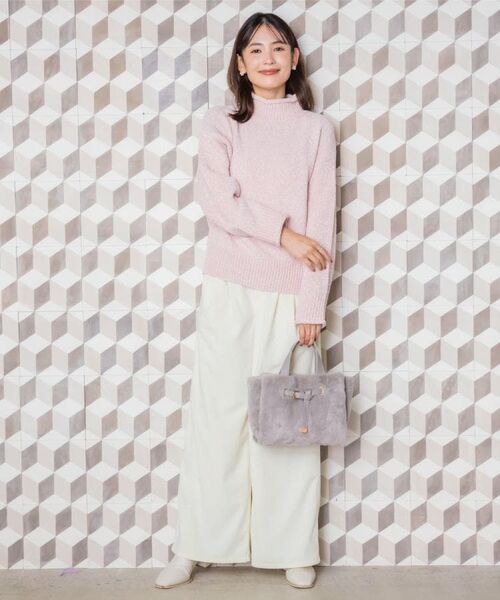 ITS'DEMO / イッツデモ ニット・セーター | 【手洗い可】ベロアモールニット | 詳細1