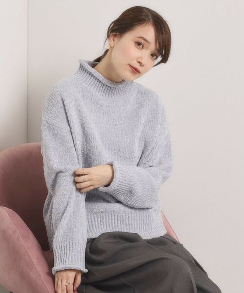 ITS'DEMO / イッツデモ ニット・セーター | 【手洗い可】ベロアモールニット | 詳細11