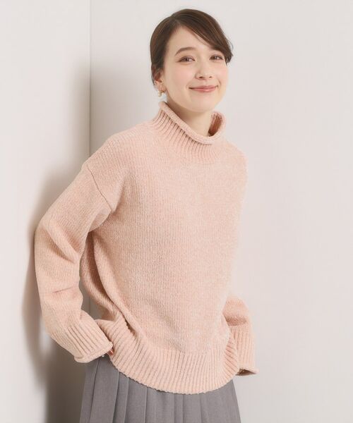 ITS'DEMO / イッツデモ ニット・セーター | 【手洗い可】ベロアモールニット | 詳細15