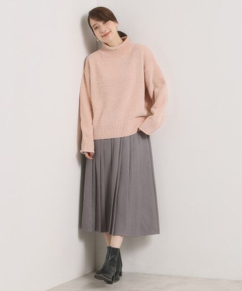 ITS'DEMO / イッツデモ ニット・セーター | 【手洗い可】ベロアモールニット | 詳細17