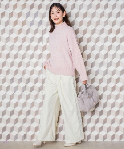 ITS'DEMO / イッツデモ ニット・セーター | 【手洗い可】ベロアモールニット | 詳細2