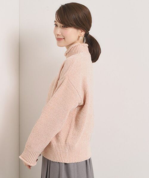 ITS'DEMO / イッツデモ ニット・セーター | 【手洗い可】ベロアモールニット | 詳細20