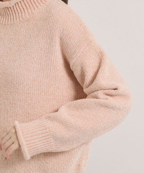 ITS'DEMO / イッツデモ ニット・セーター | 【手洗い可】ベロアモールニット | 詳細23