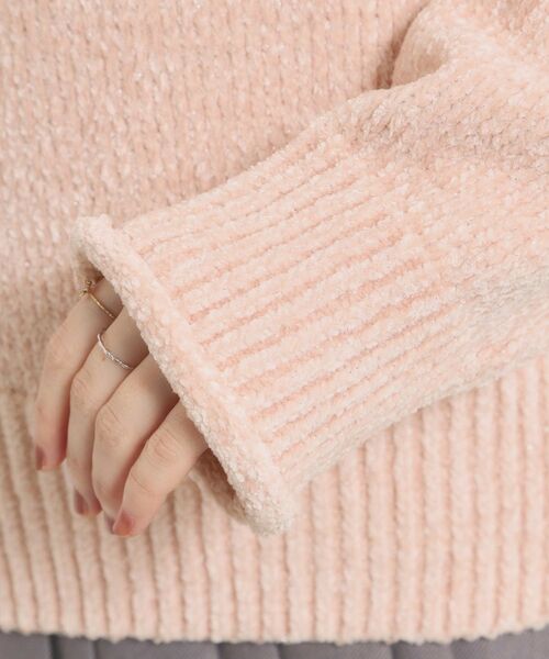 ITS'DEMO / イッツデモ ニット・セーター | 【手洗い可】ベロアモールニット | 詳細24