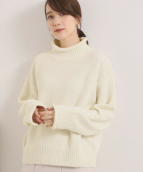 ITS'DEMO / イッツデモ ニット・セーター | 【手洗い可】ベロアモールニット | 詳細3