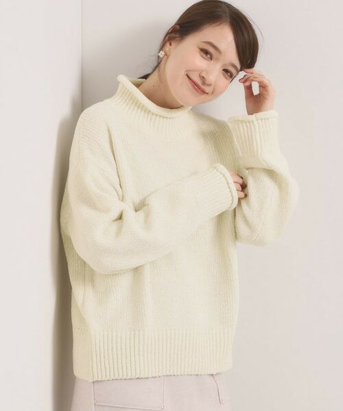 ITS'DEMO / イッツデモ ニット・セーター | 【手洗い可】ベロアモールニット | 詳細4