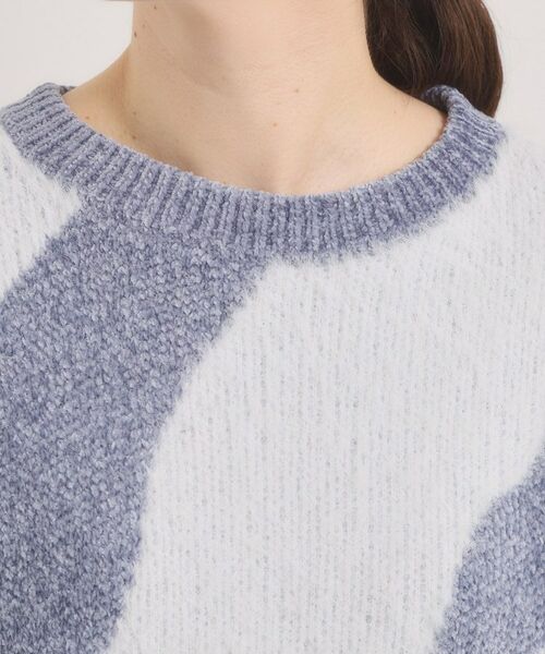 ITS'DEMO / イッツデモ ニット・セーター | 【手洗い可】モール×シャギーニット | 詳細16