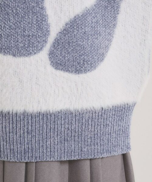 ITS'DEMO / イッツデモ ニット・セーター | 【手洗い可】モール×シャギーニット | 詳細18