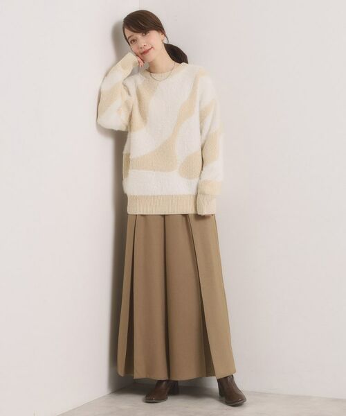 ITS'DEMO / イッツデモ ニット・セーター | 【手洗い可】モール×シャギーニット | 詳細3