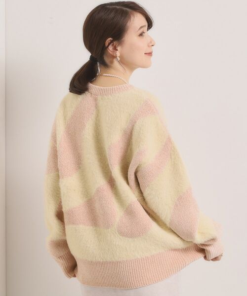 ITS'DEMO / イッツデモ ニット・セーター | 【手洗い可】モール×シャギーニット | 詳細6