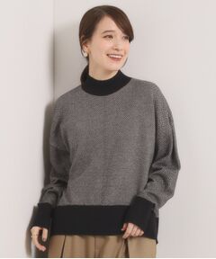 ITS'DEMO / イッツデモ ニット・セーター | 【手洗い可】ダブルジャカード編みニット