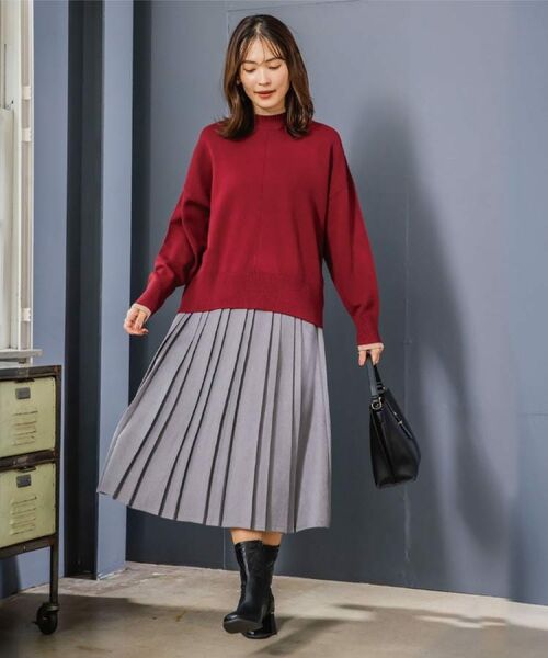 ITS'DEMO / イッツデモ ニット・セーター | 【手洗い可】ダブルジャカード編みニット | 詳細2