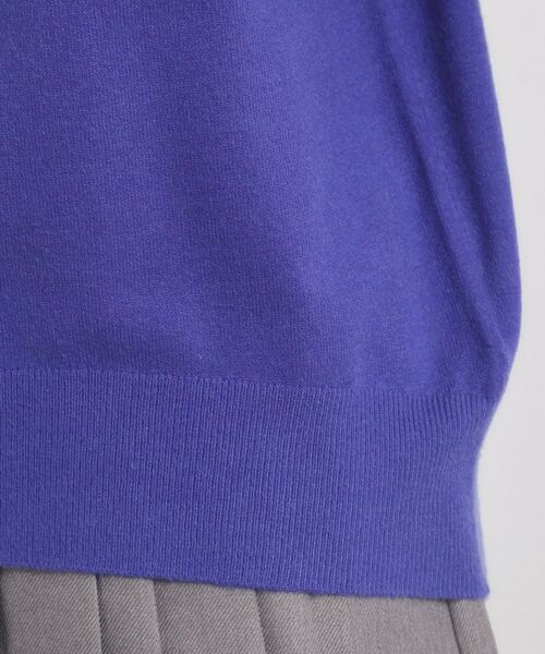 ITS'DEMO / イッツデモ ニット・セーター | 【静電気防止／手洗い可】クリーミータッチVネックニット | 詳細26