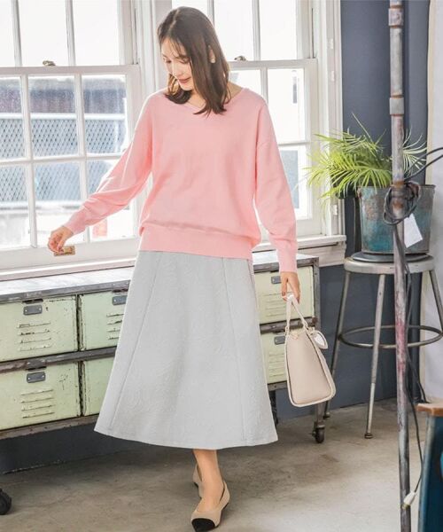 ITS'DEMO / イッツデモ ニット・セーター | 【静電気防止／手洗い可】クリーミータッチVネックニット | 詳細30