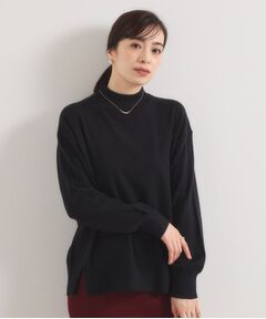 ITS'DEMO / イッツデモ ニット・セーター | 【静電気防止／手洗い可】クリーミータッチハイネックニット