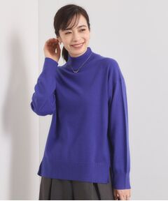 ITS'DEMO / イッツデモ ニット・セーター | 【静電気防止／手洗い可】クリーミータッチハイネックニット