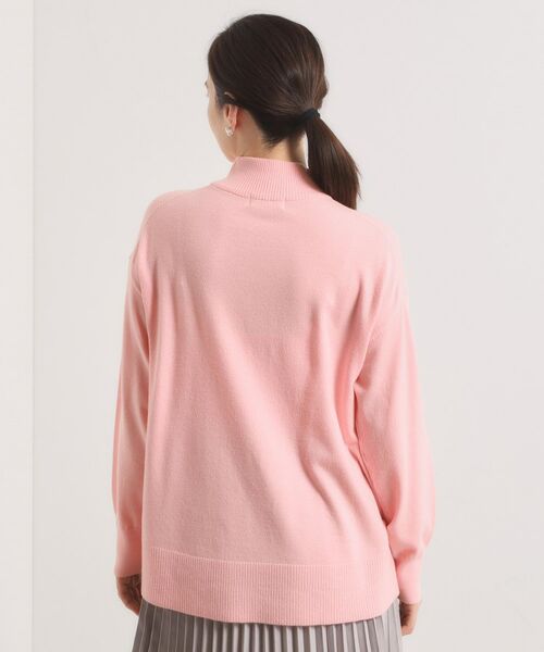 ITS'DEMO / イッツデモ ニット・セーター | 【静電気防止／手洗い可】クリーミータッチハイネックニット | 詳細26