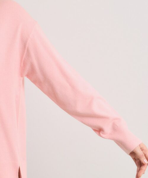 ITS'DEMO / イッツデモ ニット・セーター | 【静電気防止／手洗い可】クリーミータッチハイネックニット | 詳細28