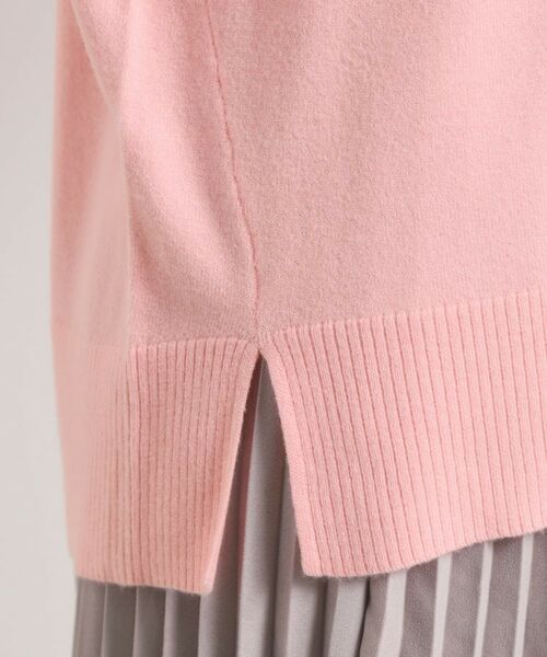 ITS'DEMO / イッツデモ ニット・セーター | 【静電気防止／手洗い可】クリーミータッチハイネックニット | 詳細29