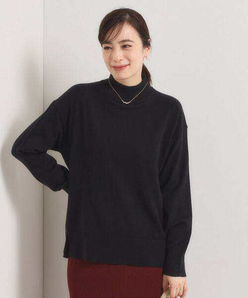 ITS'DEMO / イッツデモ ニット・セーター | 【静電気防止／手洗い可】クリーミータッチハイネックニット | 詳細8