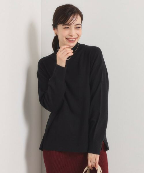 ITS'DEMO / イッツデモ ニット・セーター | 【静電気防止／手洗い可】クリーミータッチハイネックニット | 詳細9