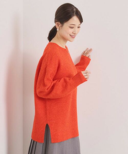 ITS'DEMO / イッツデモ ニット・セーター | 【洗濯機OK】ミックスヤーンクルーニット | 詳細21