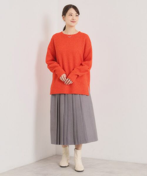 ITS'DEMO / イッツデモ ニット・セーター | 【洗濯機OK】ミックスヤーンクルーニット | 詳細22