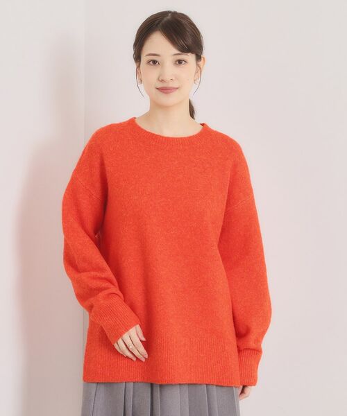 ITS'DEMO / イッツデモ ニット・セーター | 【洗濯機OK】ミックスヤーンクルーニット | 詳細25