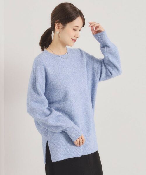 ITS'DEMO / イッツデモ ニット・セーター | 【洗濯機OK】ミックスヤーンクルーニット | 詳細9