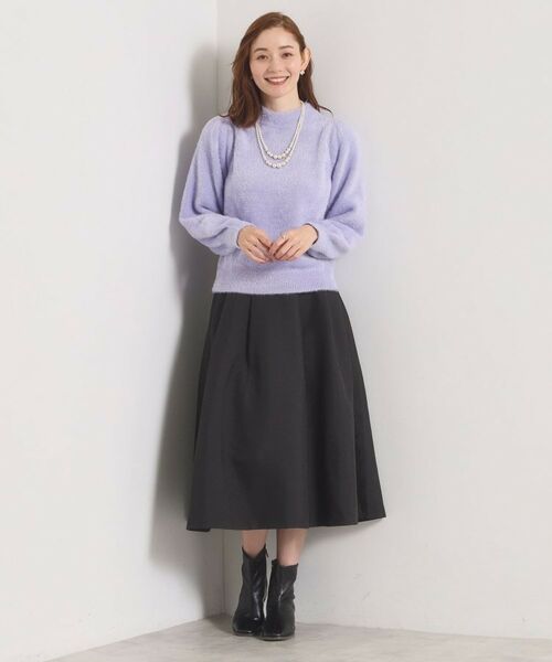 ITS'DEMO / イッツデモ ニット・セーター | 【手洗い可】フェザーヤーンパフスリーブニット | 詳細17