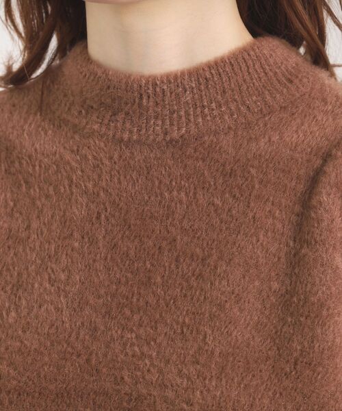 ITS'DEMO / イッツデモ ニット・セーター | 【手洗い可】フェザーヤーンパフスリーブニット | 詳細23