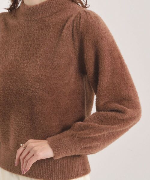 ITS'DEMO / イッツデモ ニット・セーター | 【手洗い可】フェザーヤーンパフスリーブニット | 詳細24