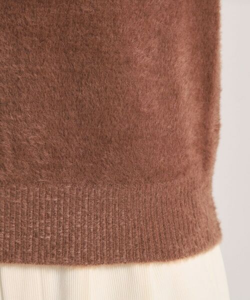 ITS'DEMO / イッツデモ ニット・セーター | 【手洗い可】フェザーヤーンパフスリーブニット | 詳細26