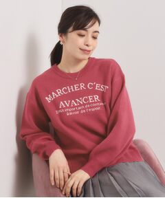 ITS'DEMO / イッツデモ ニット・セーター | 【手洗い可】アーチロゴニット