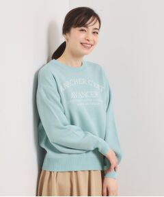 ITS'DEMO / イッツデモ ニット・セーター | 【手洗い可】アーチロゴニット