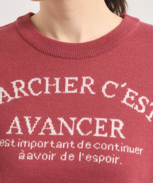 ITS'DEMO / イッツデモ ニット・セーター | 【手洗い可】アーチロゴニット | 詳細16
