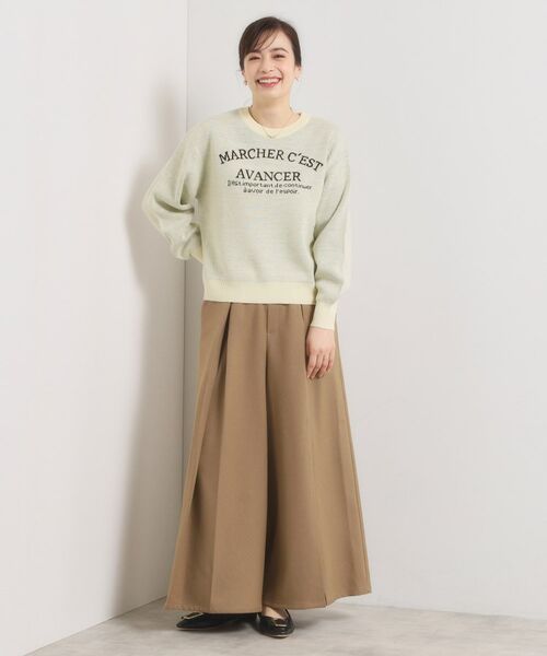 ITS'DEMO / イッツデモ ニット・セーター | 【手洗い可】アーチロゴニット | 詳細2